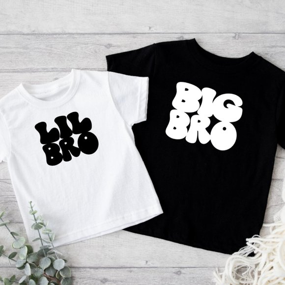 Personalized Big Bro Toddler T-shirt - Picture 4 of 4